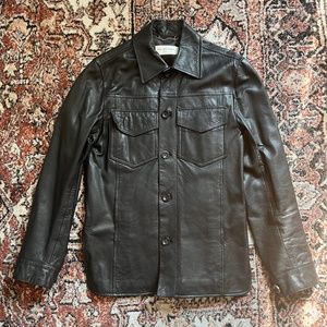 Dries Van Noten Leather Jacket